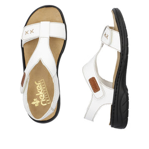 Rieker 64577-80 White Sandals