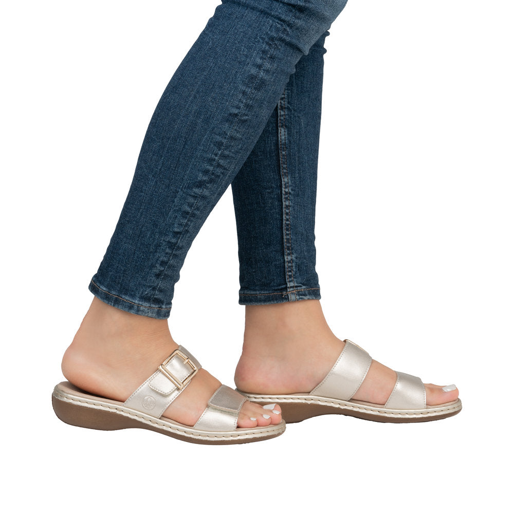 Rieker 65957-90 Women's Slip-on Sandals