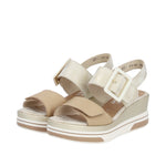 Load image into Gallery viewer, Remonte D1P50-90 Wedge Sandals
