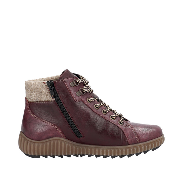 Rieker hot sale burgundy boots