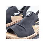 Load image into Gallery viewer, Rieker V7972-00 Wedge Sandals
