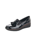 Load image into Gallery viewer, Rieker 53751-00 Dress Wedge Shoes
